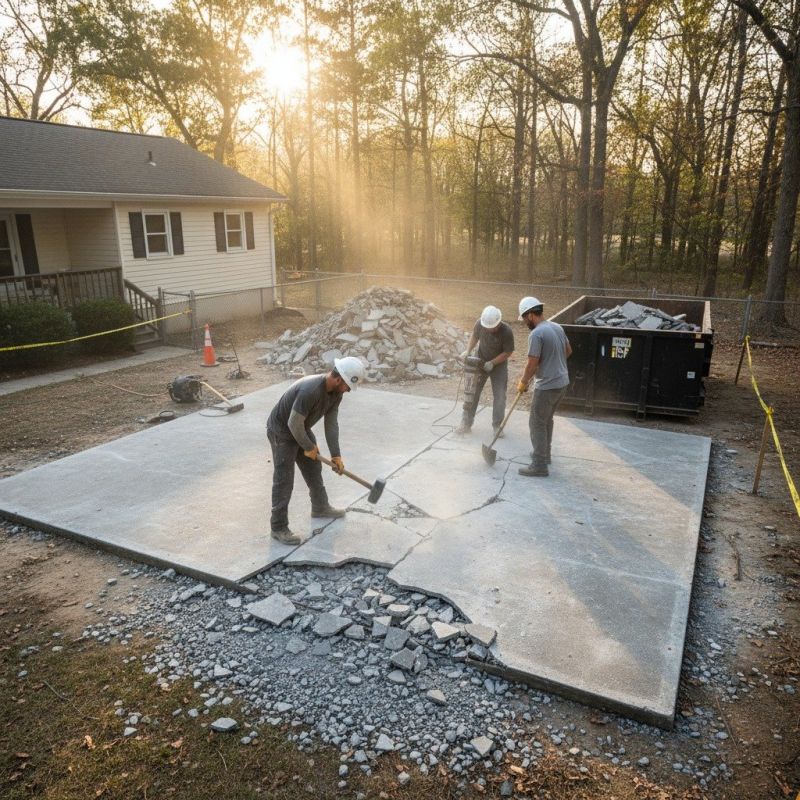 Cement Removal in Bergen County, NJ