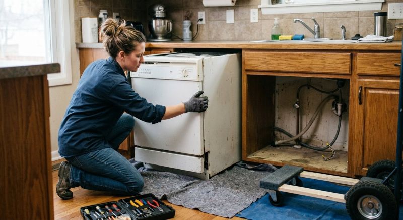 Dishwasher Removal in Sacramento, CA