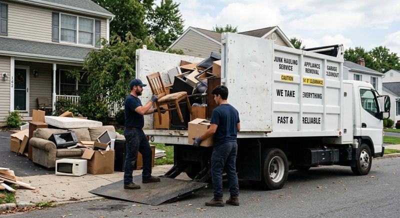 Junk Removal Service in Roseville, CA