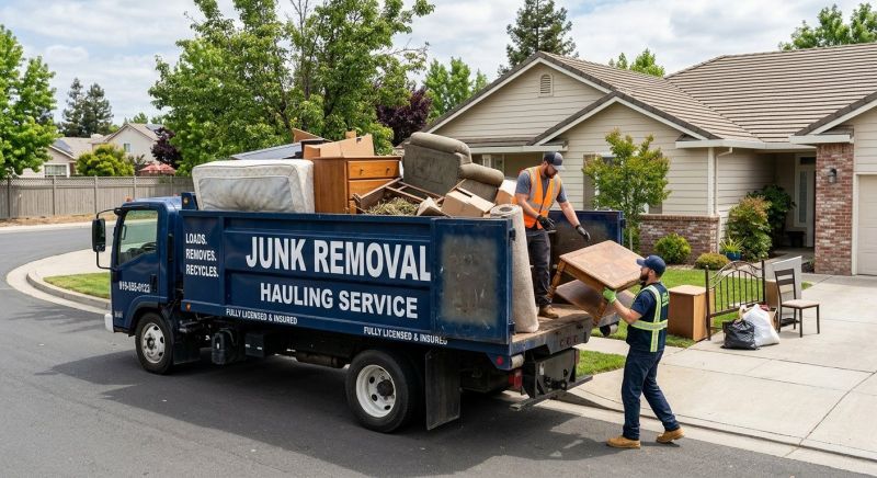 Junk Removal Service in Roseville, CA