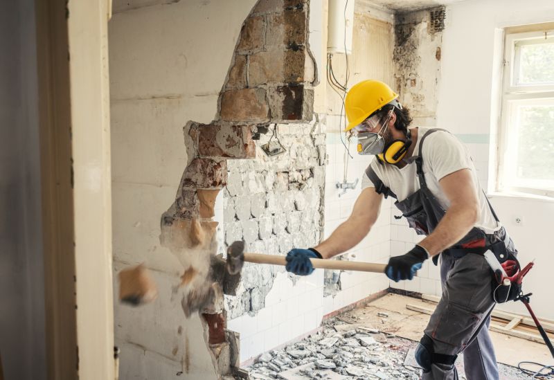 Kitchen Wall Demolition in Frederick, MD