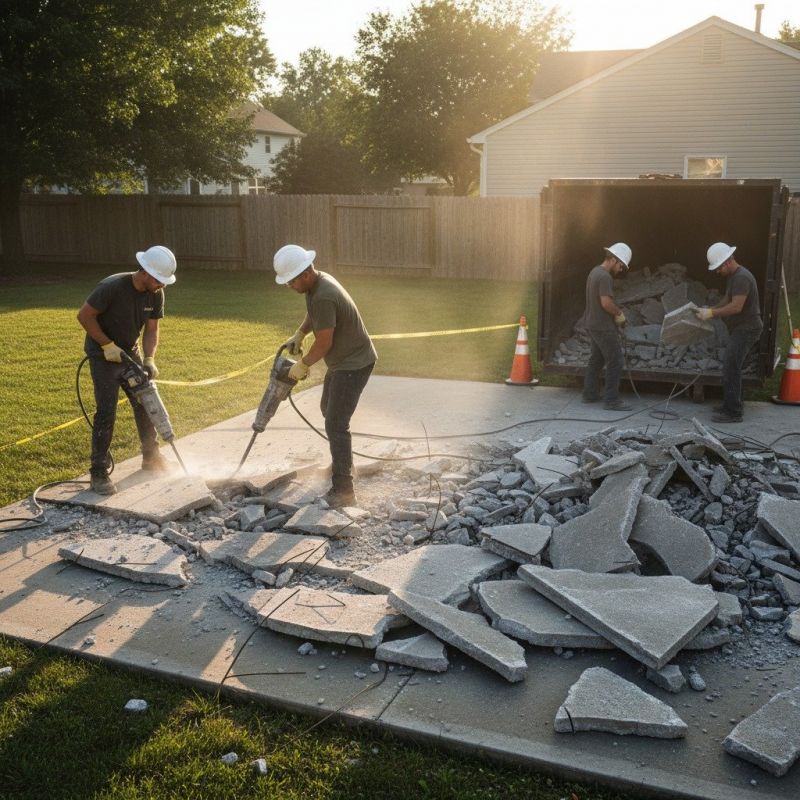 Pavement Demolition in Sacramento, CA