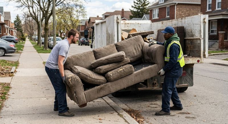 Sofa Disposal in Madison, WI