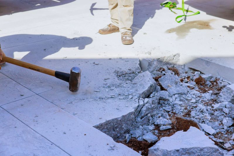 Stone Demolition in Bergen County, NJ