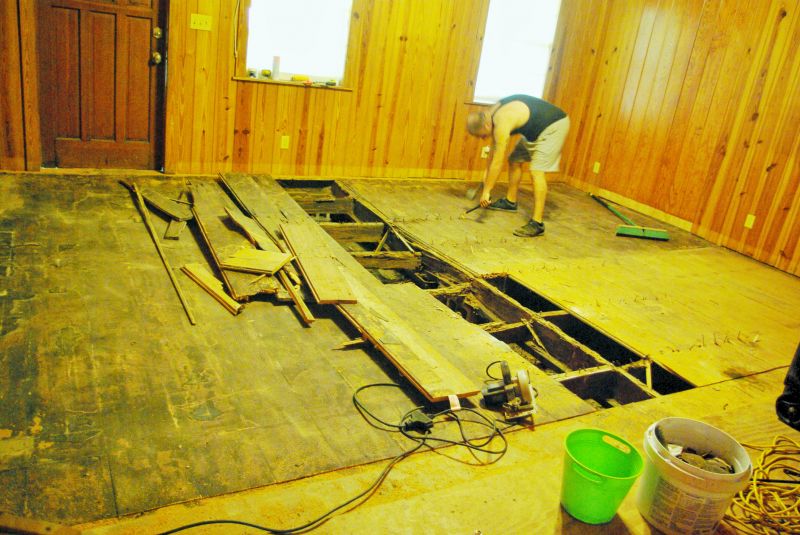 Subfloor Demolition in Frederick, MD
